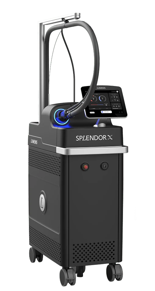 Offizielle Herstellerabbildung des Lumenis SPLENDOR X Lasersystems